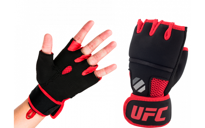 Гелиевые UFC перчатки (Чёрные S/M)