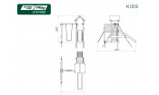 Детский городок KIDS стандарт (red)