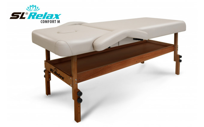 Массажный стол Relax Comfort-М бежевая кожа (№4) Массажный стол Relax Comfort-М бежевая кожа (№4)